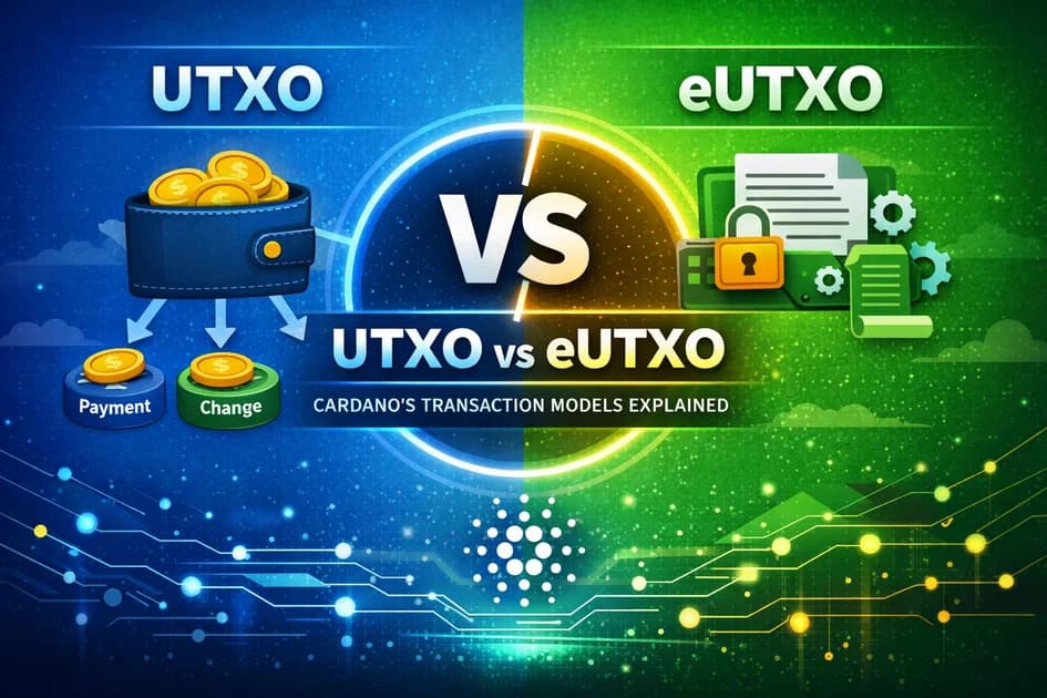 UTXO vs eUTXO: Understanding Cardano’s Transaction Model