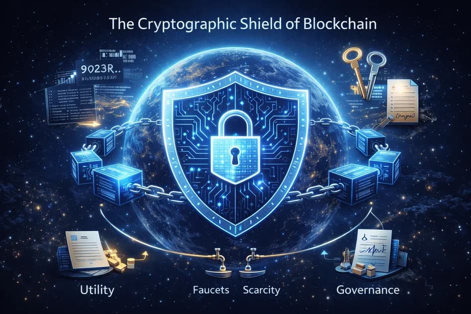 Cryptography: The Invisible Engine Securing Blockchain