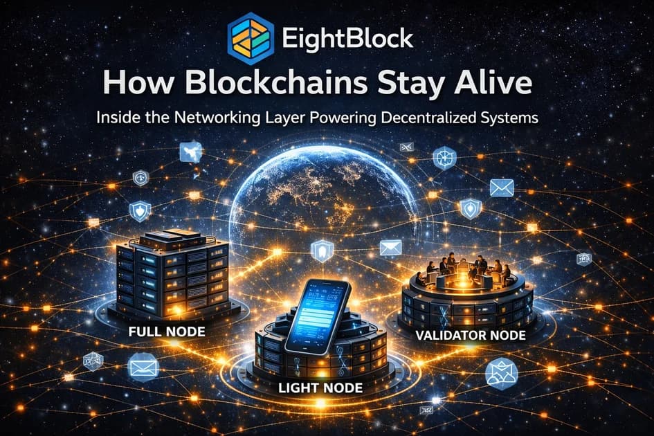 How Blockchains Stay Alive: Inside the Networking Layer Powering Decentralized Systems